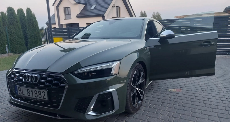 Audi S5 cena 209000 przebieg: 29350, rok produkcji 2021 z Łomża małe 232